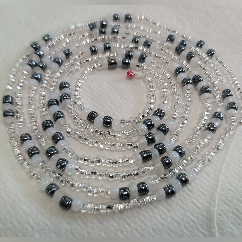 Make The Whole Place Shimmer Waistbeads 49"